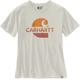 Carhartt Loose Fit Heavyweight Faded C Graphic T-Shirt Femme, beige, taille L pour Femmes