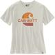 Carhartt Loose Fit Heavyweight Faded C Graphic Damen T-Shirt, beige, Größe L