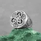 Bague en acier inoxydable Victoria Odin pour hommes anneau Rune nœud celtique accessoires Hip