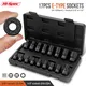 Salut-Spec 9pcs 1/2 "Torx Douille tournevis Torx Ensemble E Type E10 E11 E12 E14 E16 E18 E20 E22 E24