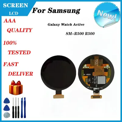 Pour Samsung Montre Active SM-R500 R500 Écran LCD 40mm Pièces De Rechange Et De Réparation