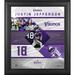 Justin Jefferson Minnesota Vikings Framed 15" x 17" Stitched Stars Collage