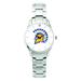 Unisex Silver San Jose State Spartans Stainless Steel Bracelet Wristwatch