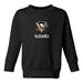 Toddler Black Pittsburgh Penguins Personalized Pullover Sweatshirt