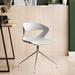Gordon International Kreature Mid-Back Side Chair Plastic/Acrylic/Plastic/Metal in Pink/Gray/White | 30 H x 21.25 W x 21.75 D in | Wayfair