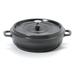 G.E.T. Non-Stick Cast Aluminium Round Braiser w/ Lid Non Stick/Aluminum in Gray | 2.875 H x 10.25 W in | Wayfair CA-005-GR/BK/CC