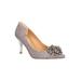 Wide Width Women's Premita Pump by J. Renee in Pewter (Size 11 W)