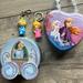 Disney Other | Disney Princesses, Keychain, Tin Bank, Cinderella, Frozen | Color: Blue/Pink | Size: Os