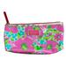 Lilly Pulitzer Bags | Lilly Pulitzer For Este Lauder Pink & Green Floral Makeup Cosmetic Bag *Flawed* | Color: Green/Pink | Size: Os