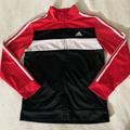 Adidas Jackets & Coats | Adidas Jacket | Color: Black/Red | Size: Lb