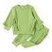 Baby Girl Outfits 12-18 Months Baby Girl Clothes And Shoes Kids Toddler Baby Girls Boys Autumn Winter Solid Ruffle Cotton Long Sleeve Pullover Sweatshirt Pants Set Clothes Top Teen Girl