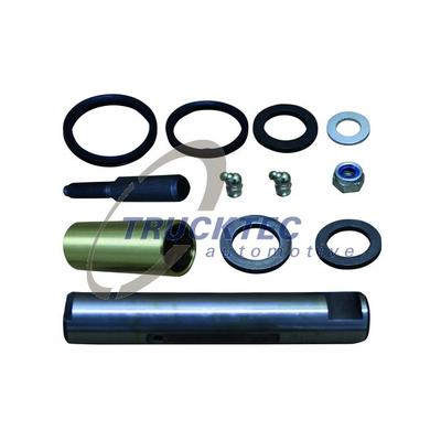 TRUCKTEC AUTOMOTIVE Reparatursatz, Federbolzen Universal 12x für MERCEDES-BENZ 3955860032 A3955860232 A3703220030 01.30.125 Image