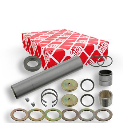 FEBI BILSTEIN Reparatursatz, Achsschenkelbolzen ProKit Universal vorne rechts links mit Drucklager 34,5mm für MAN 81.44205.6020 10608 Image