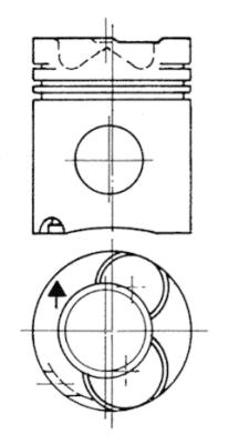 KOLBENSCHMIDT Reparatursatz, Kolben/Zylinderlaufbuchse Universal 90738971 Image