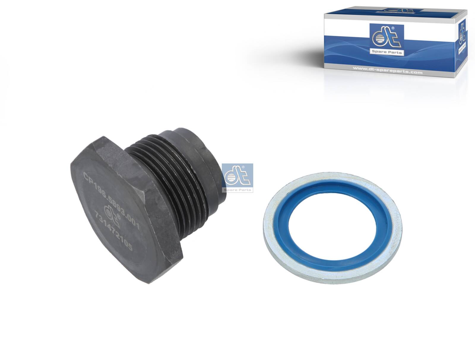 DT Spare Parts Verschlussschraube, Ölwanne Universal für RENAULT VOLVO 20571854 7420556987 20556987 2.11001