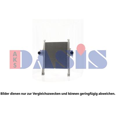 AKS DASIS Ladeluftkühler Universal für IVECO 504015564 407003N Image