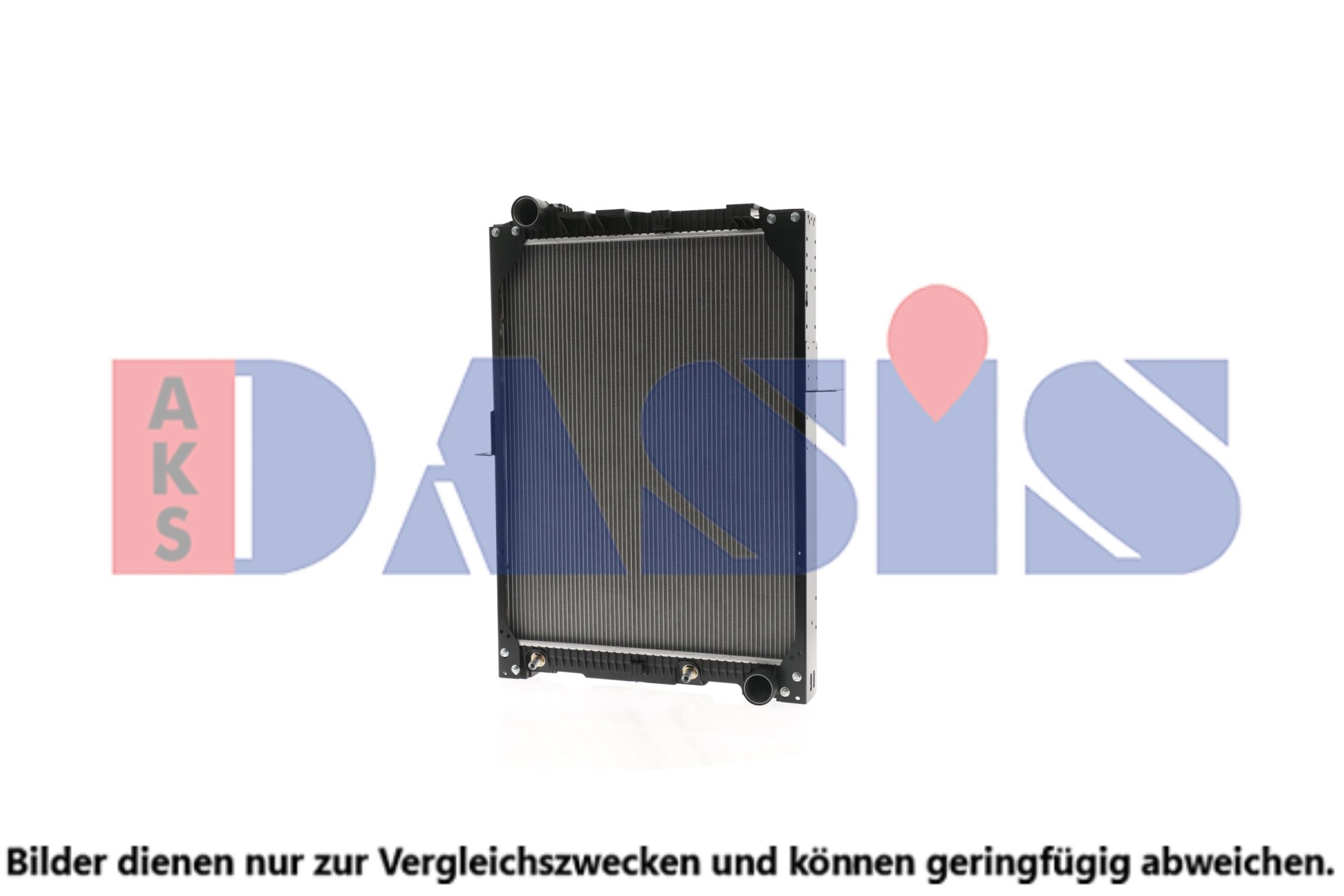AKS DASIS Kühler, Motorkühlung Universal für MERCEDES-BENZ 6525013001 6525016901 A6565001003 130080N Image