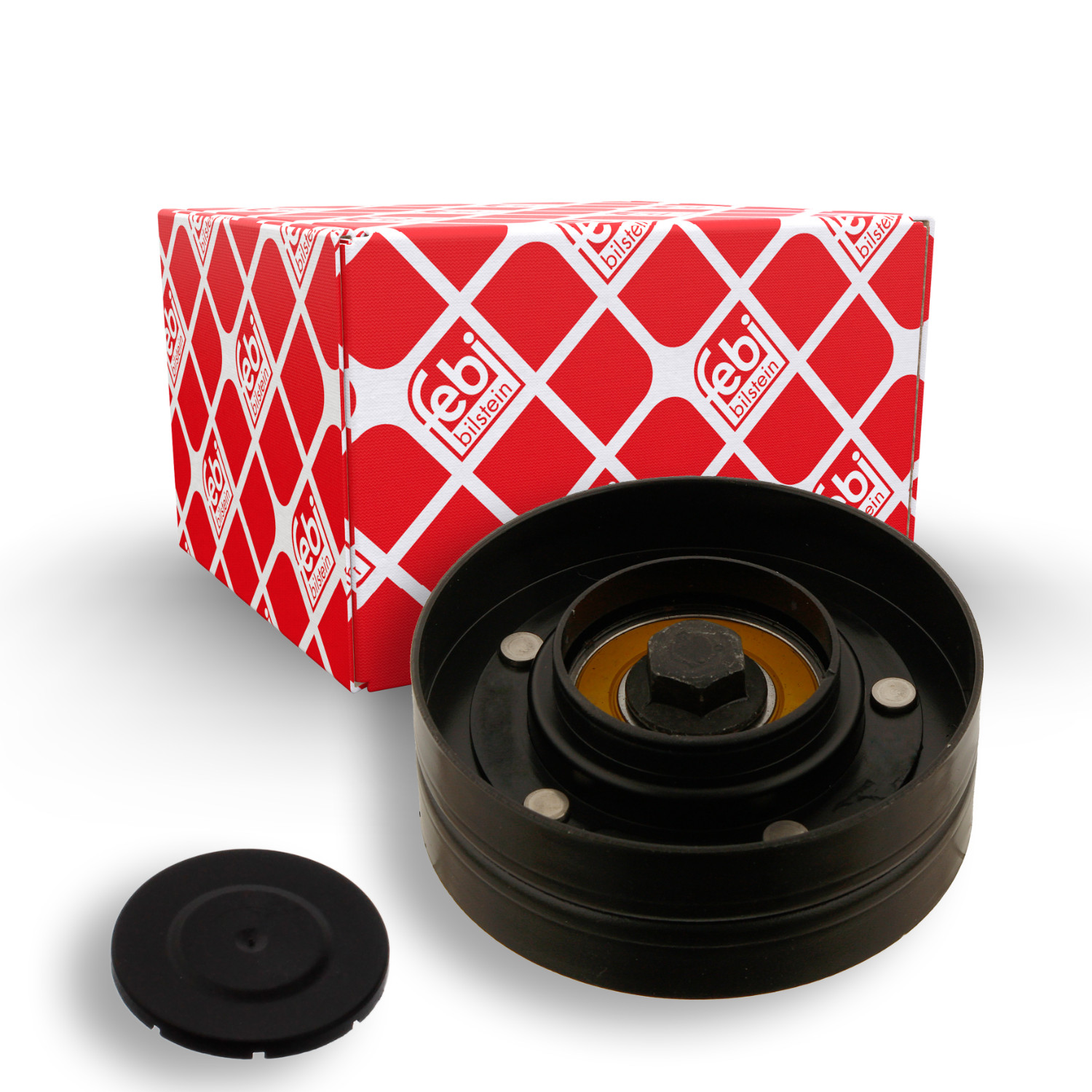 FEBI BILSTEIN Umlenk-/Führungsrolle, Keilriemen Universal 90mm für DAF 1699030 1356457 30396 Image