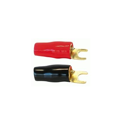 PHONOCAR Gabel-Stecker Gold für 21mm Kabel Gabelkabelschuhe 042181 Image