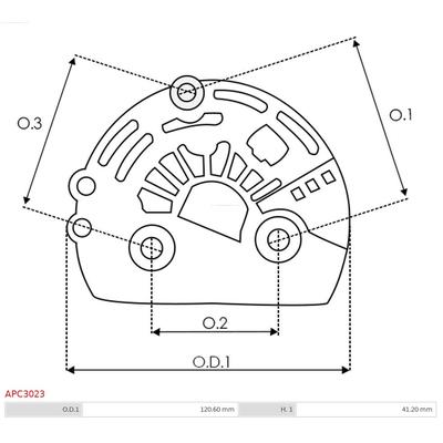 AS-PL Schutzkappe, Generator Universal APC3023 Image