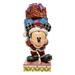 Disney Traditions Mickey Mouse Here Comes Old St. Mick Figurine