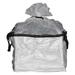 SHOPTOUGH 228277 Bulk Bags, 165 g/sq m, White, PK 5