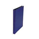 Suede Finish Vinyl Round Ring Binder .5 in. Capacity Royal Blue