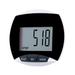 Linyer Walking Electronic Step Counter with LCD Display Calories Counting Small Digital Pedometer Fitness Jogging Hiking Large Screen Black