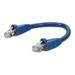 AddOn 6in RJ-45 (Male) to RJ-45 (Male) Straight Blue Cat6A UTP PVC Copper Patch Cable - 6 Category 6a Network Cable for Network Device - First End: 1 x RJ-45 Network - Male - Second End: 1 x RJ-45...