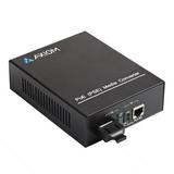 Axiom MCP32-T2-S3L20-AX 1GBPS PoE Plus RJ45 to 1000Base-LX Fiber Media Converter with SMF LC 20KM & 1310NM