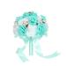 1PC Exquisite Bride Wedding Bouquet PE Hand Bouquet False Wedding Flower Bouquet Vivid Wedding Decorative Bouquet Creative Wedding Supplies for Women Blue