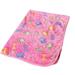 Warm Pet Mat Print Cat Dog Puppy Fleece Blanket Bed Cushion Dog Bed Mats Soft Flannel Fleece Paw Foot Pet Blanket Sleeping pink L