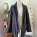 Zara Jackets & Coats | Dark Charcoal Grey Zara Blazer With Pockets Xs | Color: Gray | Size: Xs