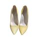 Gucci Shoes | *Final Sale New W/ Gucci Box Auth Gucci Patent Leather Pumps | Color: Yellow | Size: 6.5