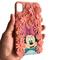 Disney Cell Phones & Accessories | Disney Dtech Minnie Mouse 3d Flower Garden Blooming Peach/Pink Phone Case X/Xs | Color: Cream/Pink | Size: Iphone X/Xs