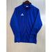 Adidas Jackets & Coats | Adidas Mens Jacket Medium Blue Track Climalite Full Zip Polyester High Neck | Color: Blue | Size: M