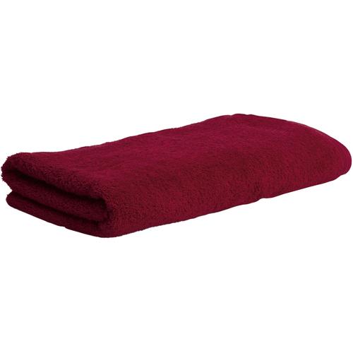 „Saunatuch MÖVE „“Superwuschel““ Handtücher (Packung) Gr. B/L: 80 cm x 200 cm (1 St.), rot (ruby) Saunatücher mit Stick Möve“