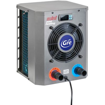 Pool-Wärmepumpe GRE "HPM 20-Mini", grau (grau, schwarz), B:31cm H:37,5cm L:35,6cm, Metall, Kunststoff, Wärmepumpen Image