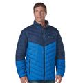 Columbia Men's Eddie Gorge Jacket (Size XL) Bright Indigo/Collegiate navy, Polyester,Synthetic