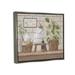 Red Barrel Studio® Comforting Bathroom Spa Still Life by Pam Britton - Painting on Canvas in Brown/Green/White | 17 H x 21 W x 1.7 D in | Wayfair