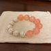 Anthropologie Jewelry | Anthropologie Bracelet | Color: Pink/White | Size: Os