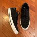 Converse Shoes | Converse All Star Suede Black Shoes Sz 9 Skater Shoe Sneakers | Color: Black | Size: 9