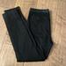 J. Crew Pants & Jumpsuits | 2p J. Crew Dannie - Black Ankle Pants (Faux Leather Trim At Top) | Color: Black | Size: 2p