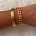 Kate Spade Jewelry | Kate Spade New York Bracelet Set | Color: Gold/Pink | Size: Os