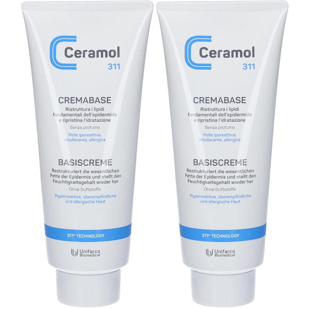 Ceramol 311 Cremabase 2x400 ml Crema