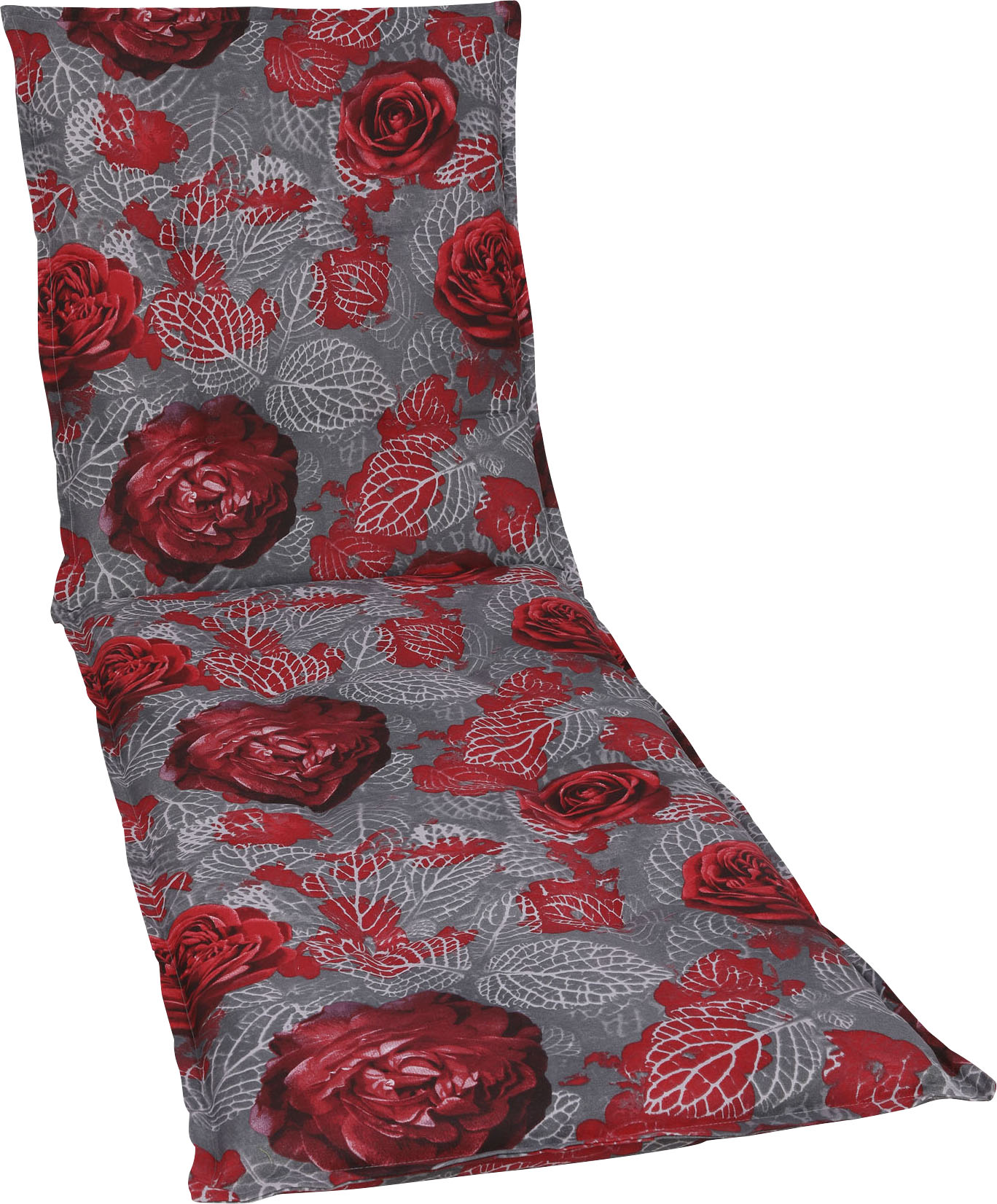 Liegenauflage GO-DE, grau, B:60cm T:190cm, Baumwolle, Polyester, Polsterauflagen, grau