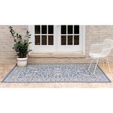 Blue/White 72 x 0.16 in Indoor/Outdoor Area Rug - Andover Mills™ Melra Oriental Blue/Beige Indoor/Outdoor Area Rug | 72 W x 0.16 D in | Wayfair