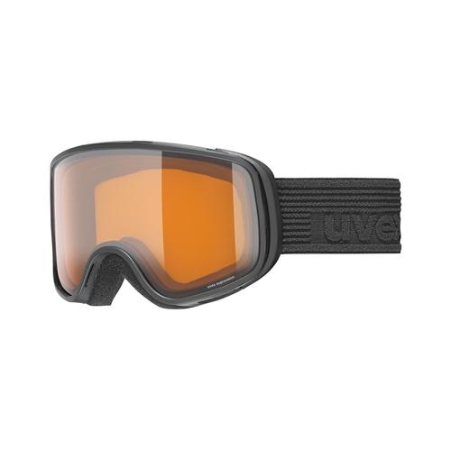 Uvex SCRIBBLE LG OTG Kinder-Skibrille Vollrand Monoscheibe Kunststoff-Gestell, schwarz