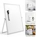 14x11 Inch White Board Dry Erase Board Portable Magnetic Whiteboard Double-Sided Desktop Foldable White Boards for Kids Home Drawing Students Teacher