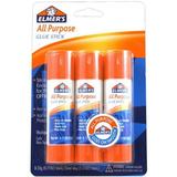 ELMERS Glue Sticks Large 0.77 Oz Each 3 Sticks Per Pack (Pack of 16)